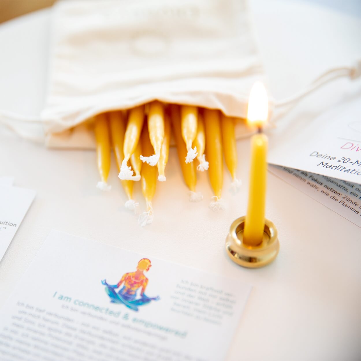 20-Minuten-Kerzen | I am mindful & focused