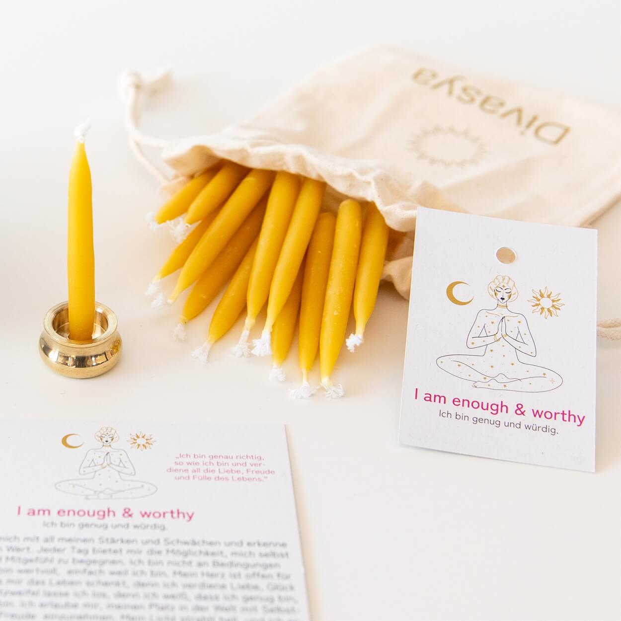 20-Minuten-Kerzen | I am mindful & focused