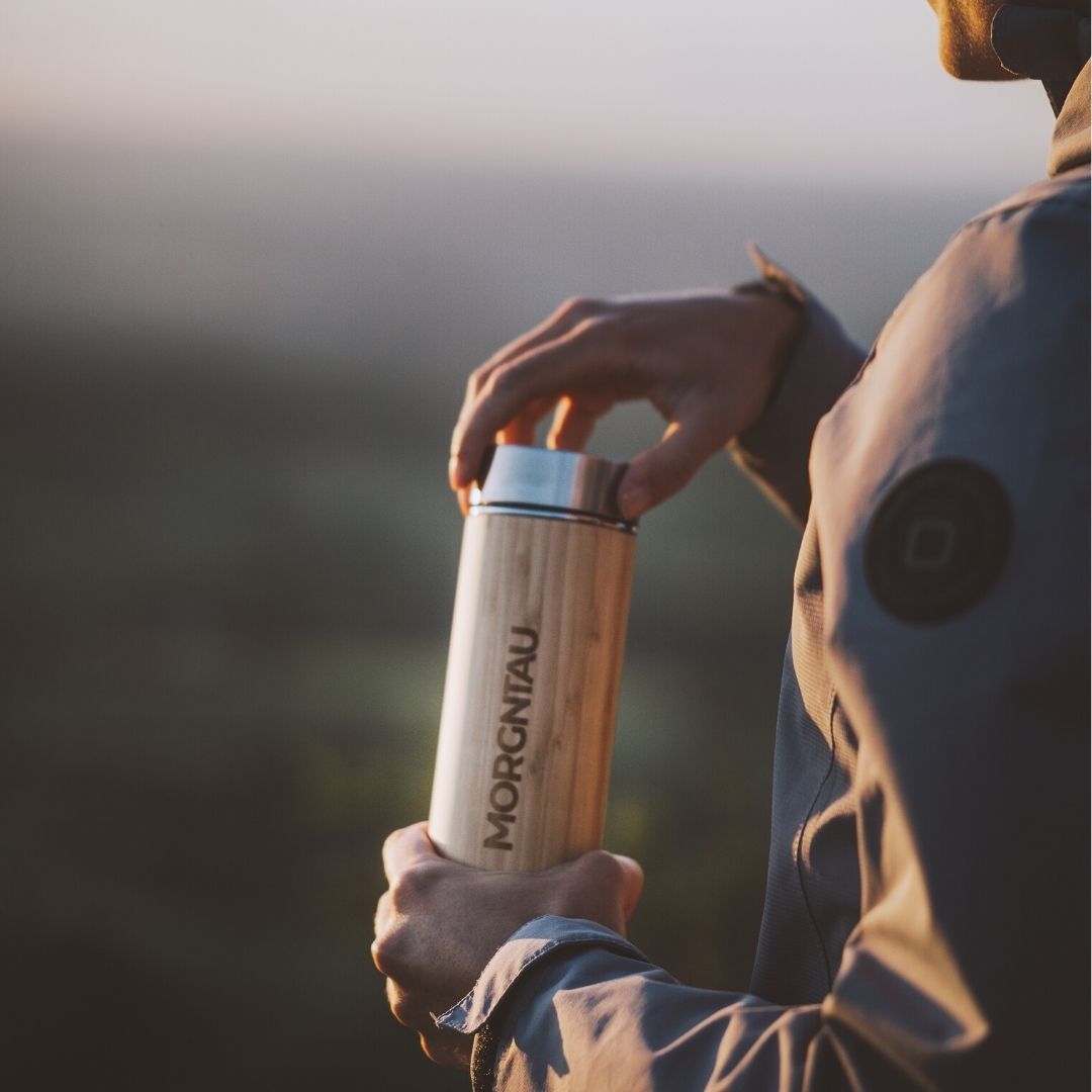 Bambus Thermos-Flasche