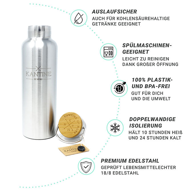 750 ml Outdoor Insulated Bottle