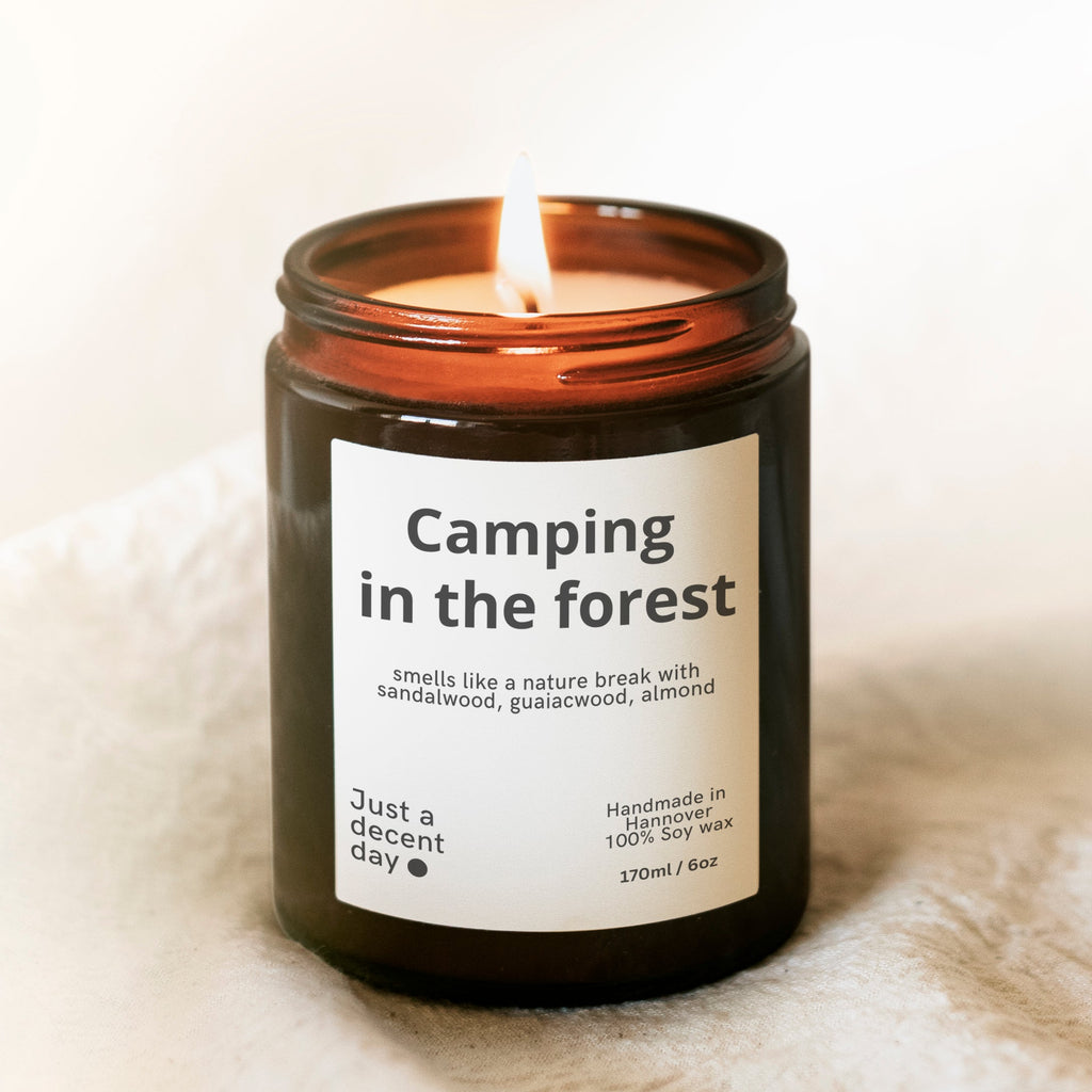 Camping im Wald