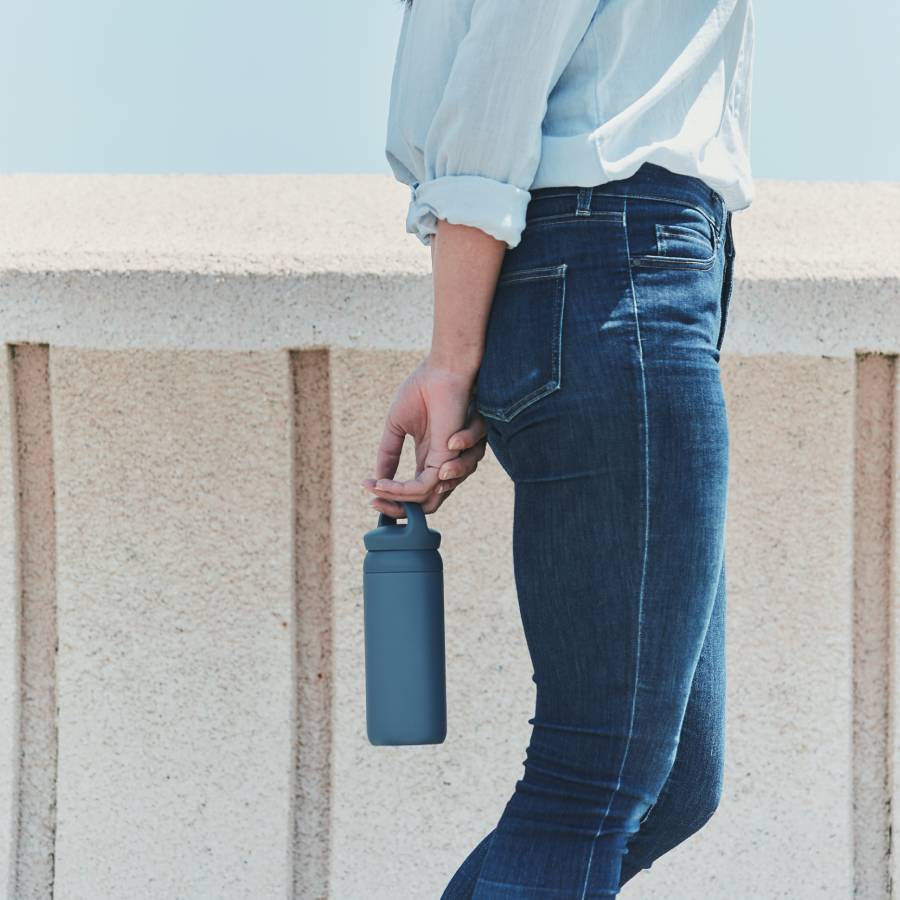 Kinto Day Off Travel Thermos – 500ml Insulated Bottle for Daily Adventures