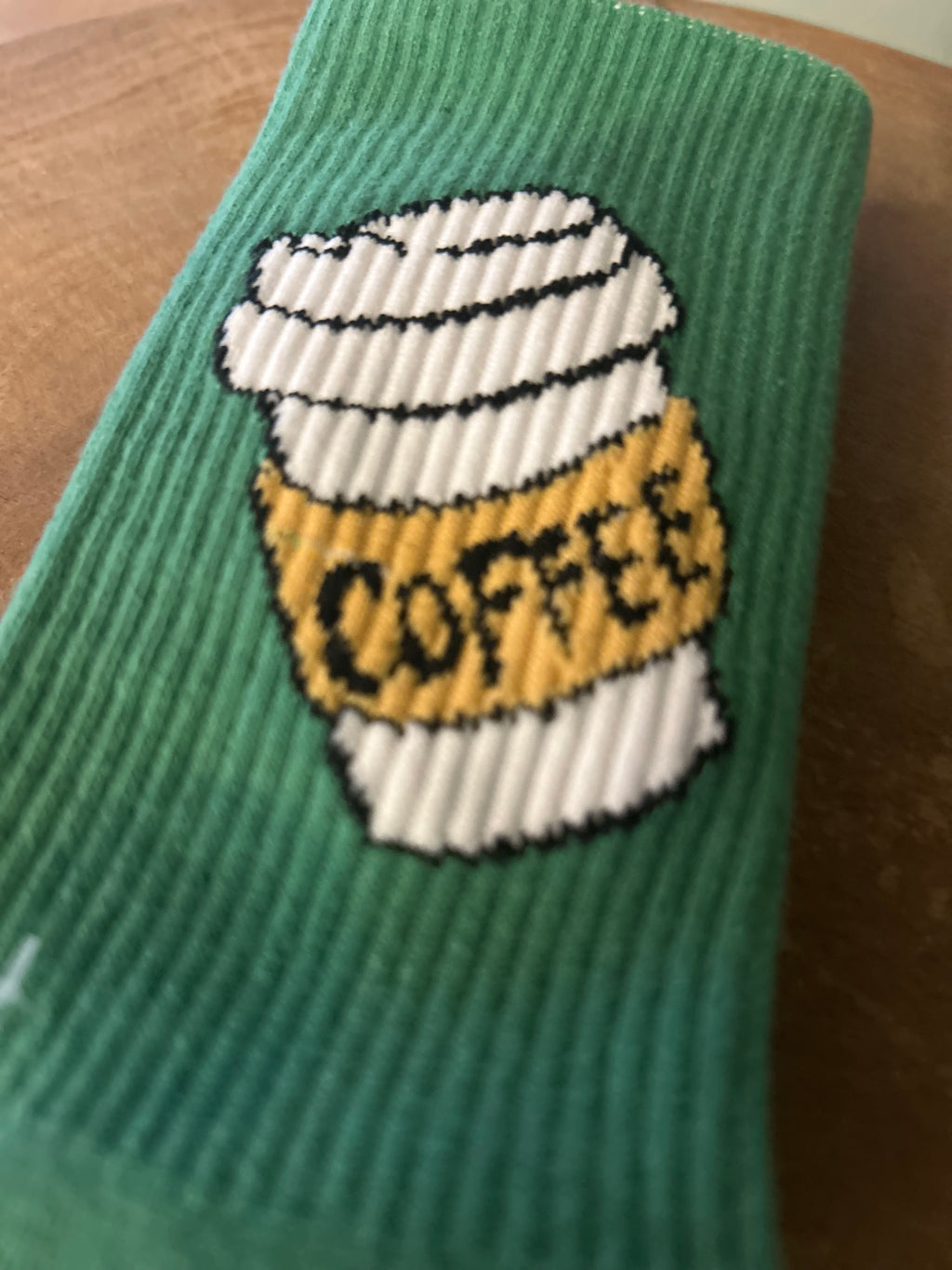 Coffee Graphic Socks