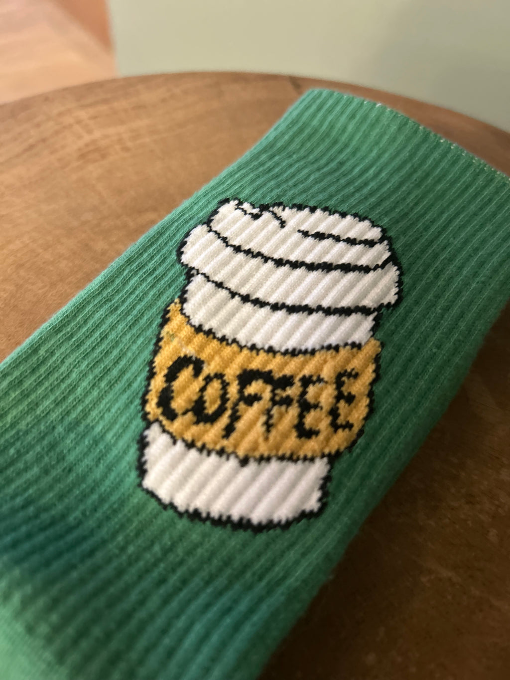 Coffee Graphic Socks