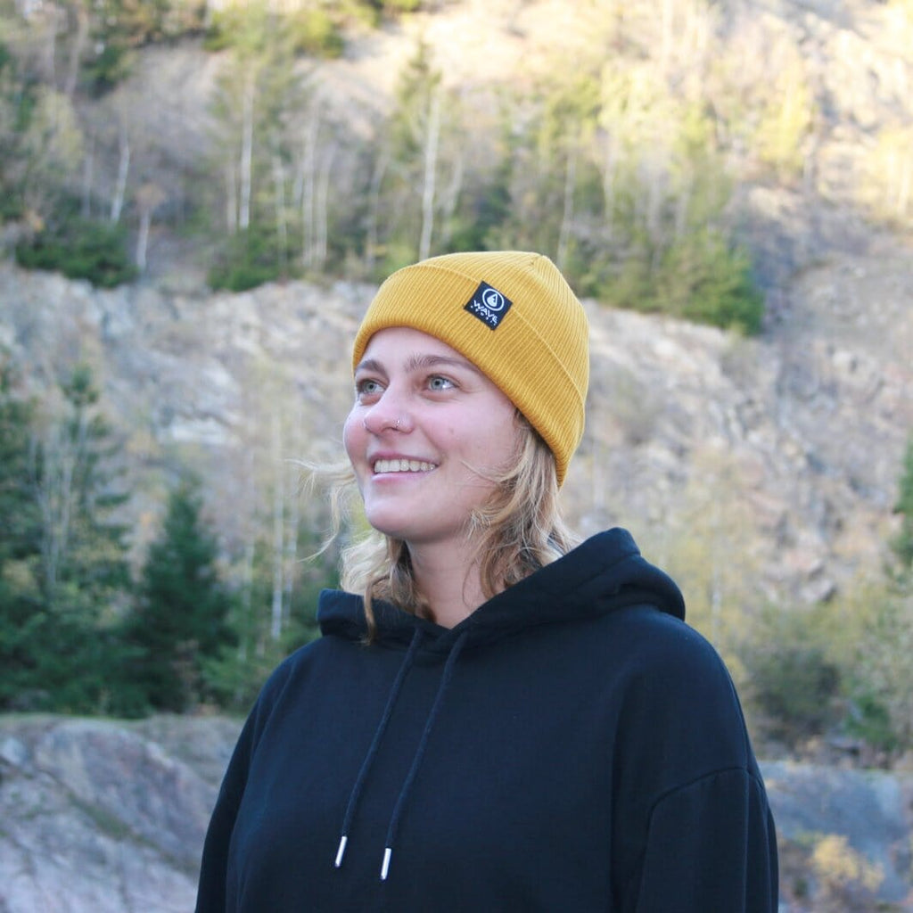 Beanie Bio Cotton Mustard