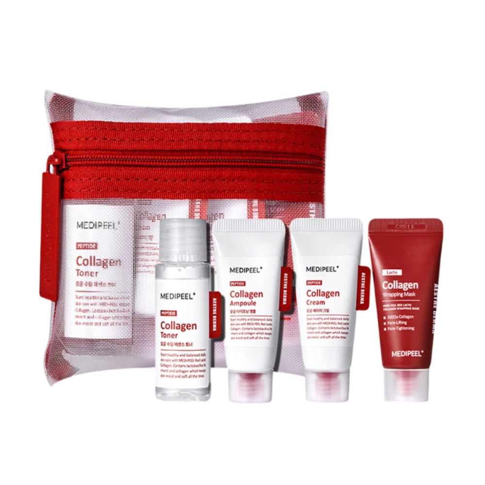 MEDI-PEEL | Red Lacto Collagen Skin Care Trial Kit