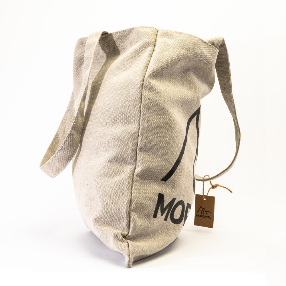 Jutebeutel "Wombat" Beige