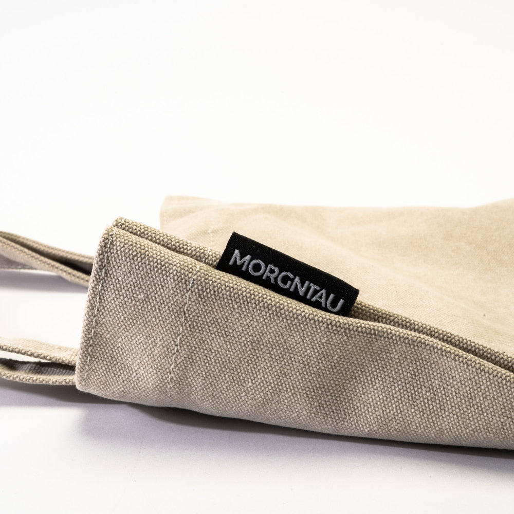 Jutebeutel "Wombat" Beige