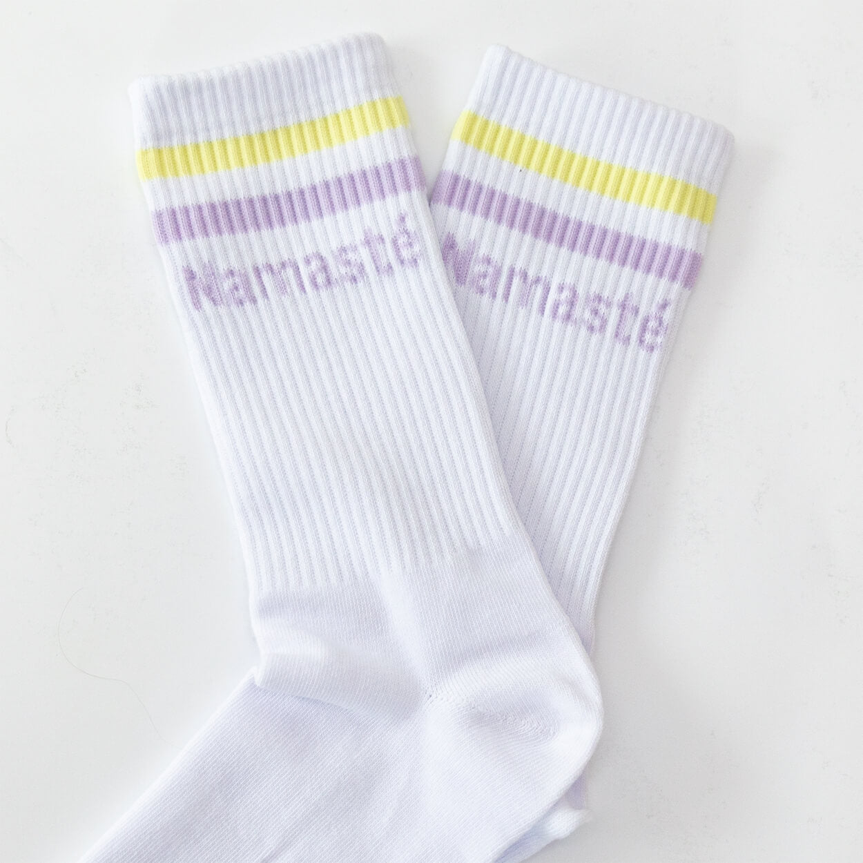 Socken mit Yoga-Motiv: Inhale Exhale | Namasté