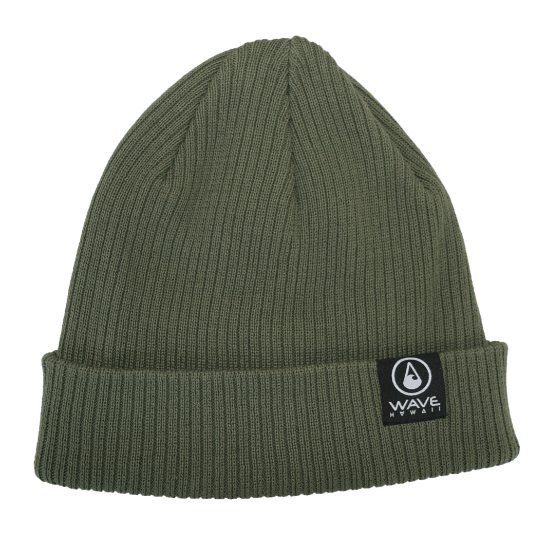 Beanie Bio Cotton Green Olive