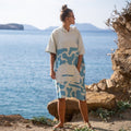 NatureLite Travel Poncho Beach Ocean Camou