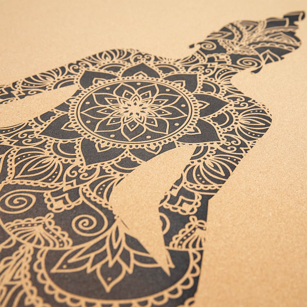 Yogamatte Kork: viele Yoga-Designs | inkl. Hülle & Tragegurt