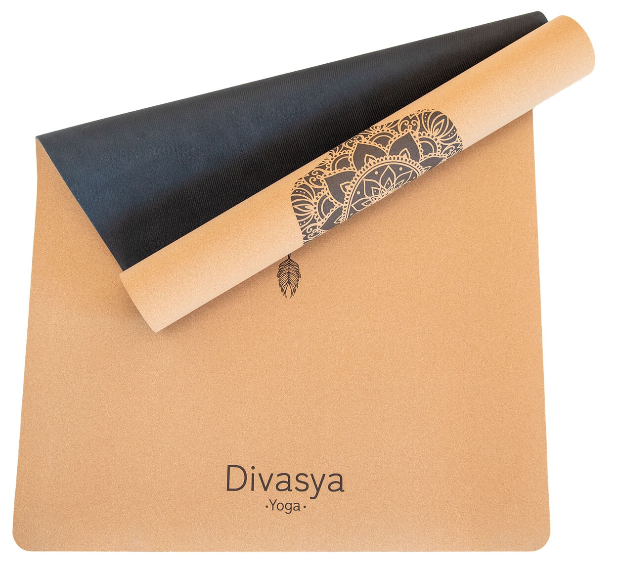 Yogamatte Kork: viele Yoga-Designs | inkl. Hülle & Tragegurt