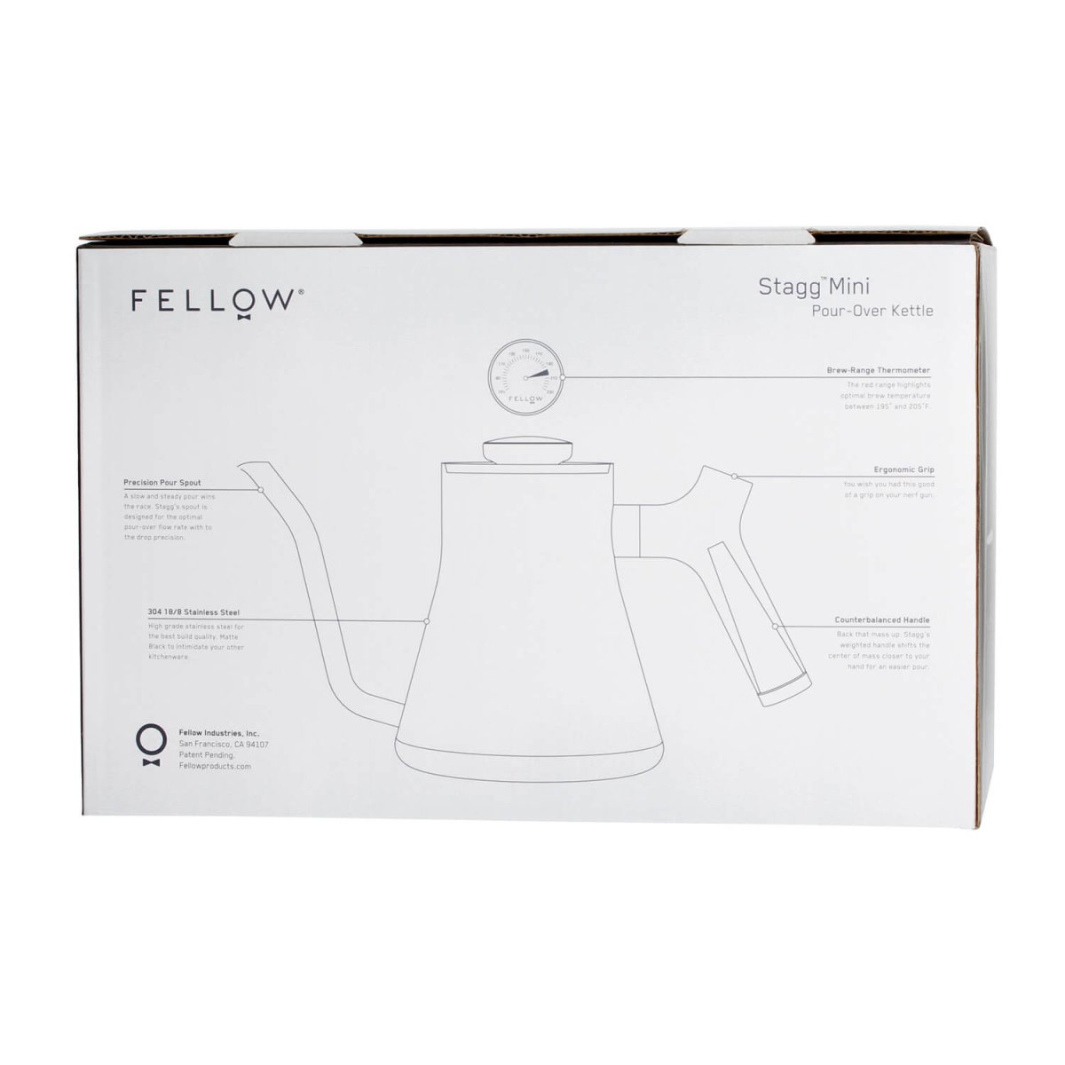 Fellow Stagg Mini-Wasserkocher – 600 ml