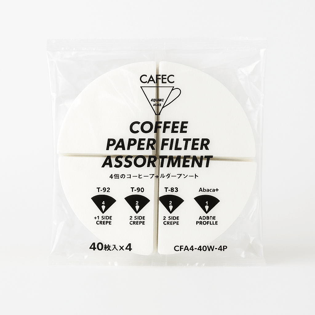 CAFEC 4P Paper Filter Assortment