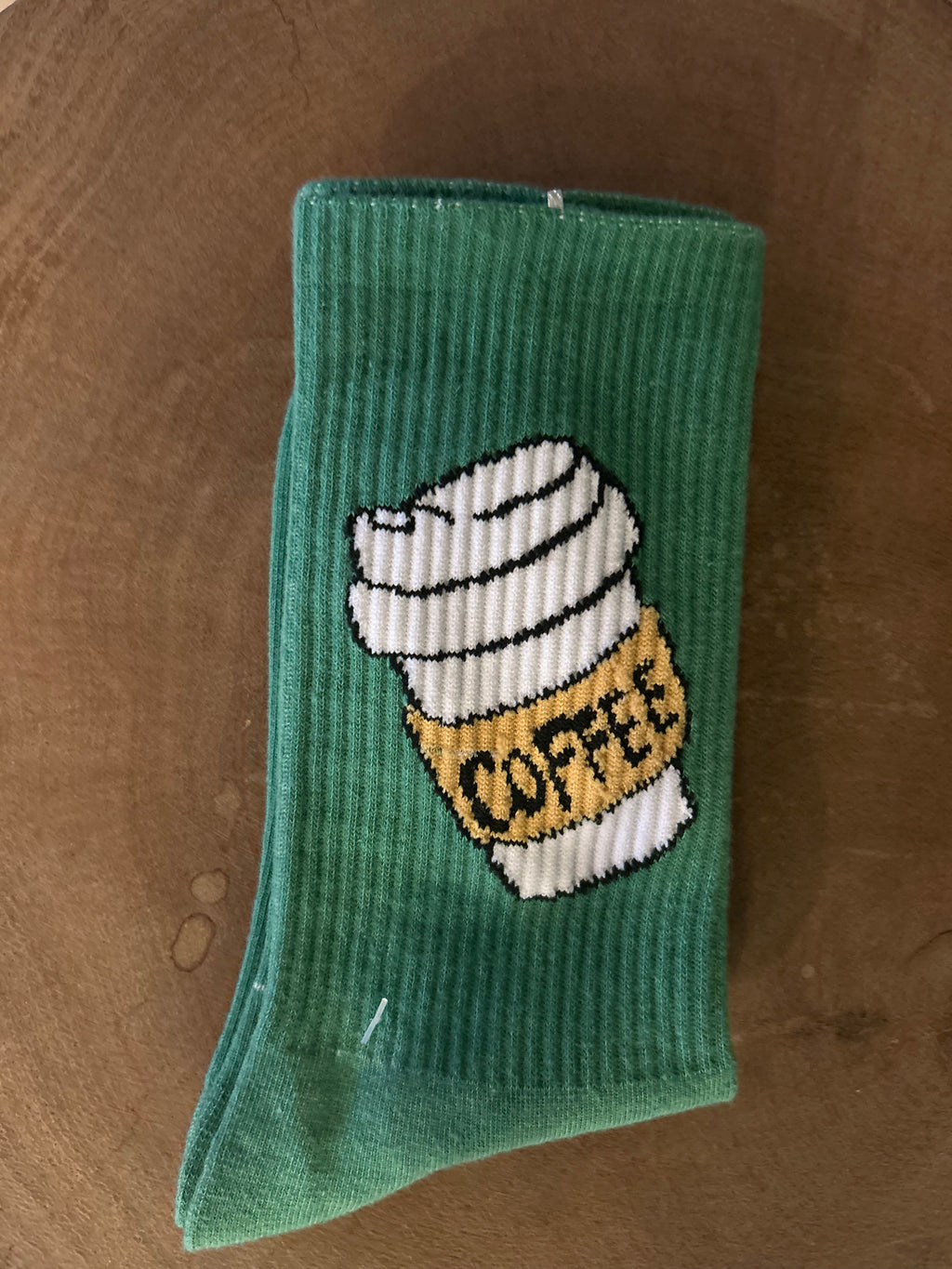 Coffee Graphic Socks