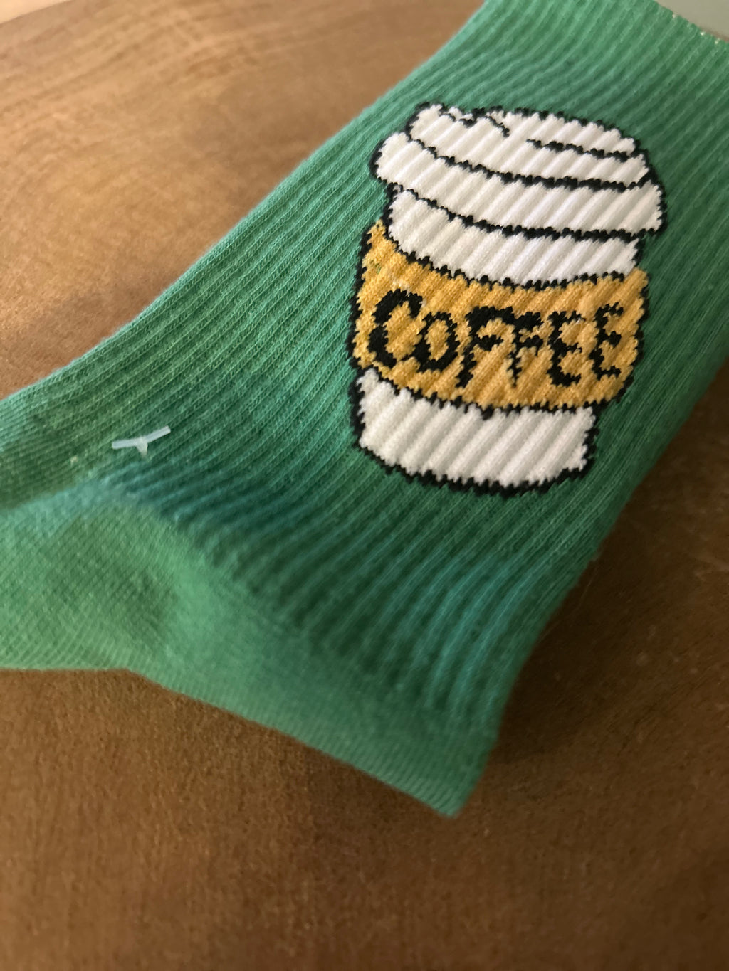 Coffee Graphic Socks