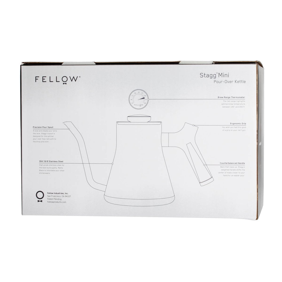Fellow Stagg Mini-Wasserkocher – 600 ml
