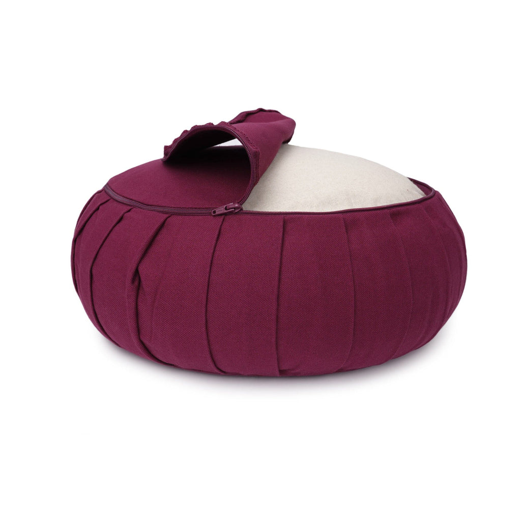 Zafu BASIC Meditation/Yoga Cushion with Zipper