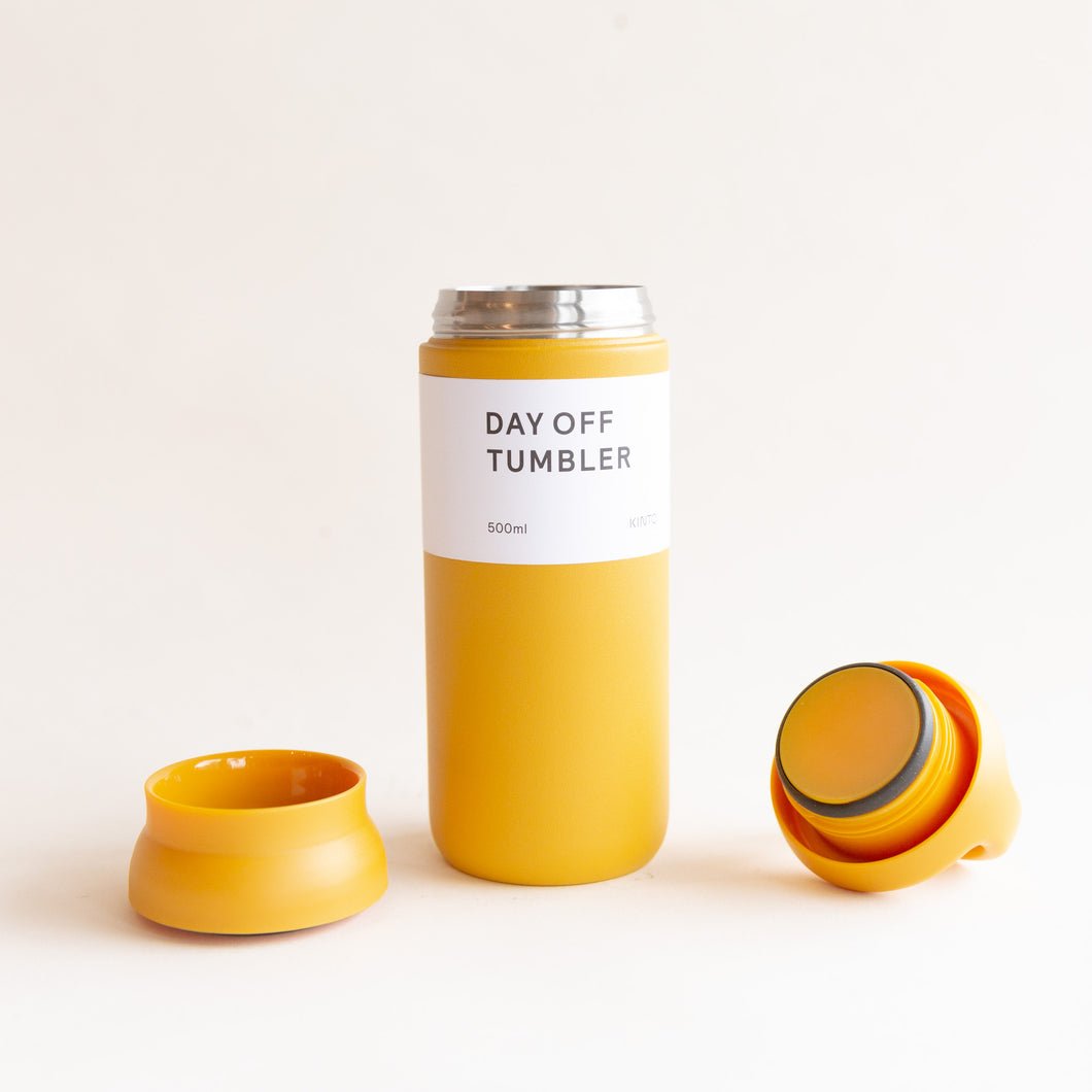 Kinto Day Off Travel Thermos – 500ml Insulated Bottle for Daily Adventures