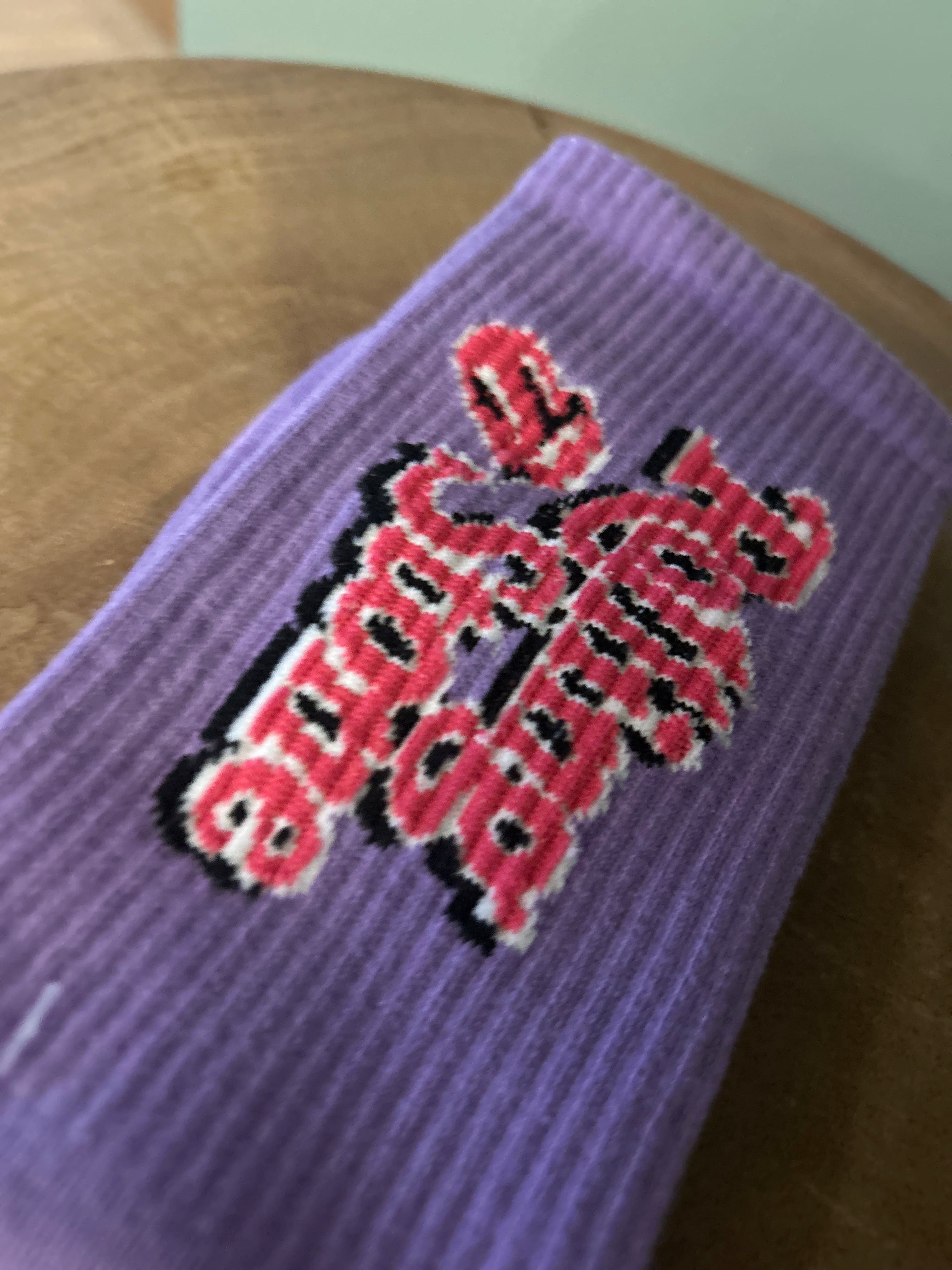 Rolling Stones Graphic Socks