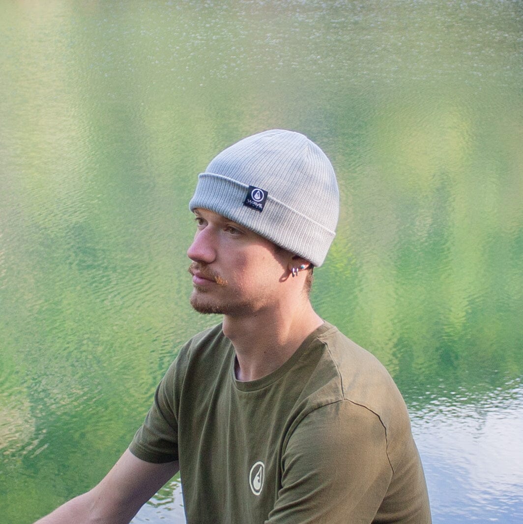 Beanie Bio Cotton Light Grey