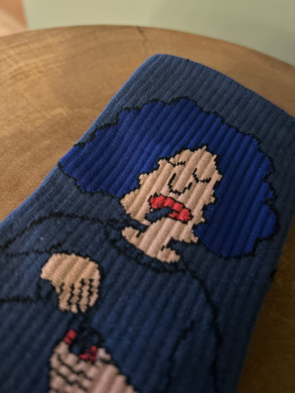 Woman Smoking Graphic Socks